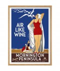 Retro Print | Mornington Peninsula Air Like Wine